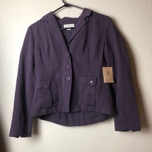 coldwater creek button blazer